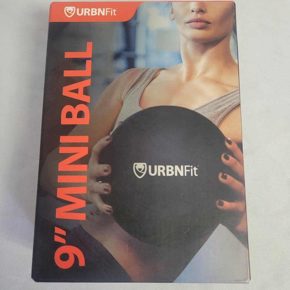 NWT URBNFit 9" Blue Mini Ball Factory Sealed
